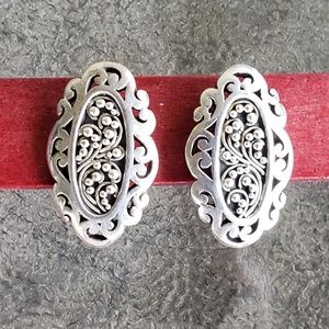 Lois Hill Sterling Silver Post Earrings